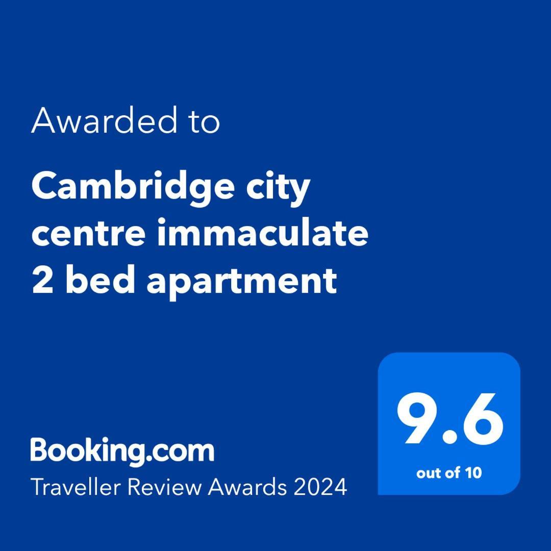 Cambridge City Centre Immaculate 1 Bed Apartment Εξωτερικό φωτογραφία